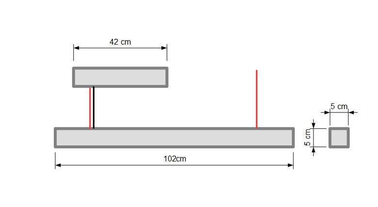 Lampa wisząca betonowa Lokeer