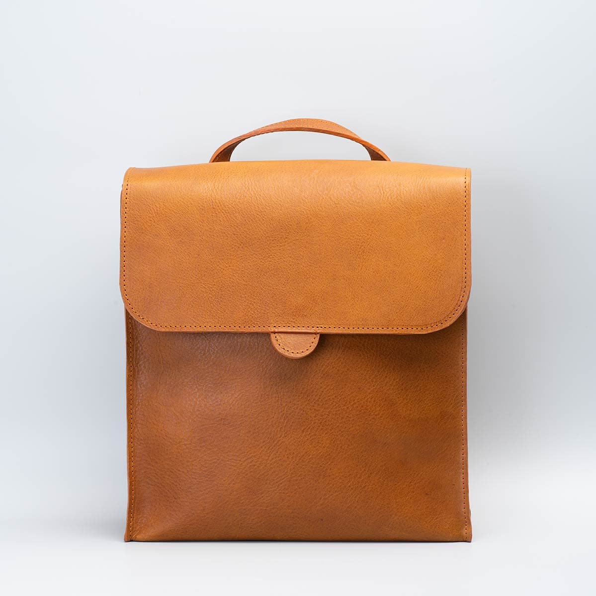 Leather backpack - Fibonacci-0